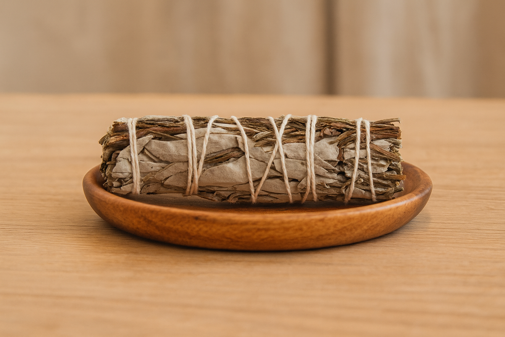 Atado de Hierba - Salvia Blanca y Romero 10cm