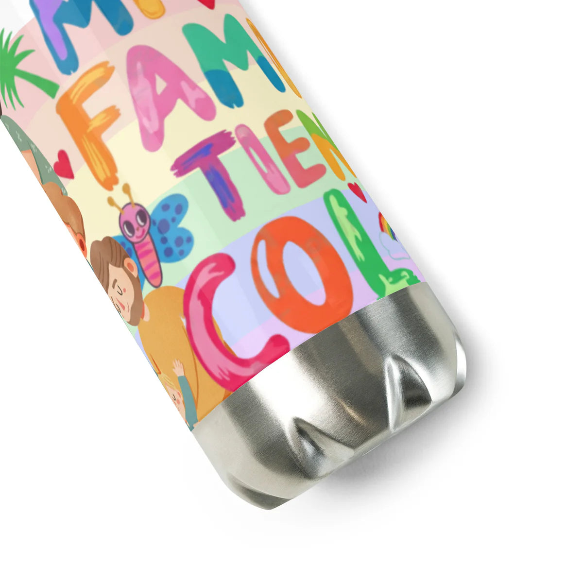 Botella de agua de acero inoxidable